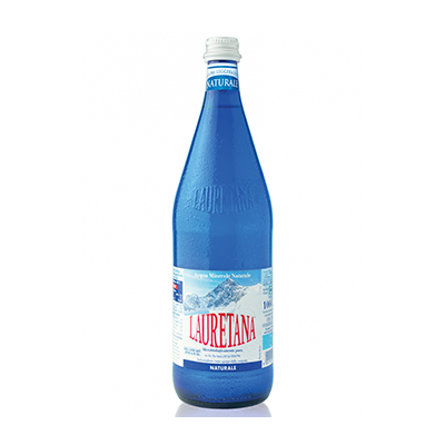 Lauretana in vetro 1lt (Bottiglia prova) – Il Piacere dell'Acqua